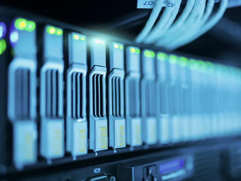 Data center server racks driving AI GPU burn-in testing and IC socket demand