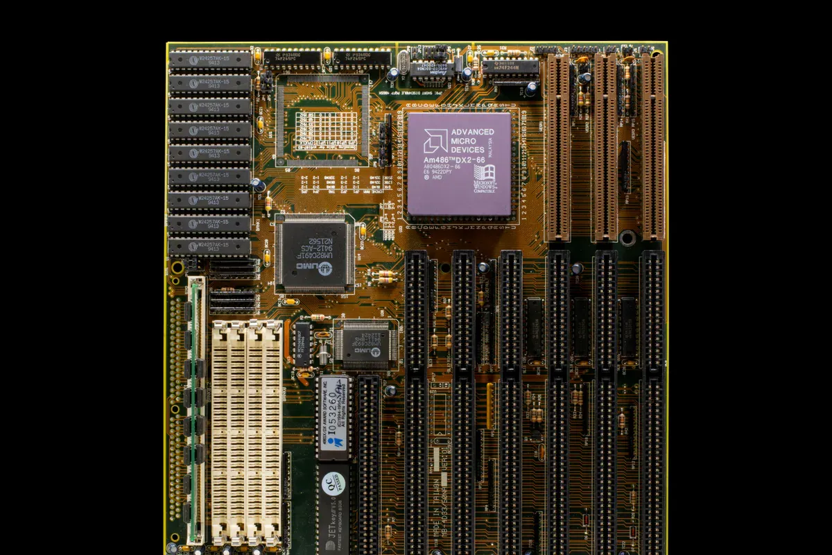 Legacy industrial circuit board examined for compatibility