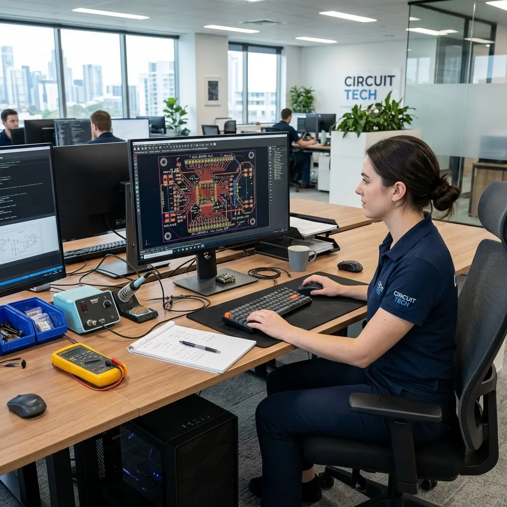 PCB design and development for AI semiconductor applications