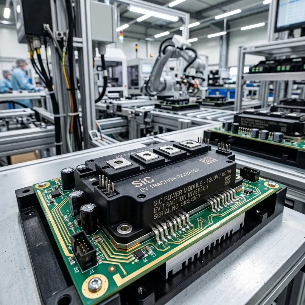 Silicon Carbide SiC power integrated modules PIMs for EV traction inverters in the 2026 supply chain