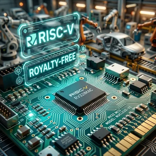 RISC-V microcontroller chip with royalty-free architecture for industrial and automotive adoption in 2026