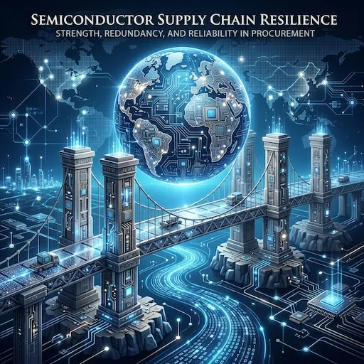 Semiconductor supply chain resilience framework with redundancy pillars
